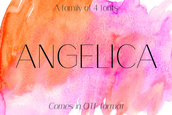 Angelica Font: Simple, Elegant Sans Serif for Modern Branding