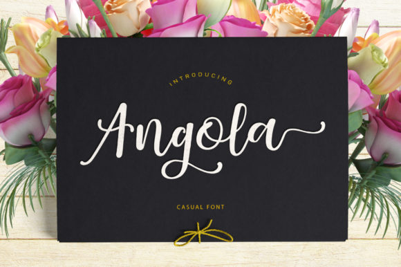 Angola Script Font for Scroll-Stopping Brand Content