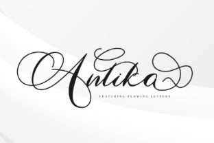 Antika: A Fresh and Modern Script Font for Thoughtful Editorial Design