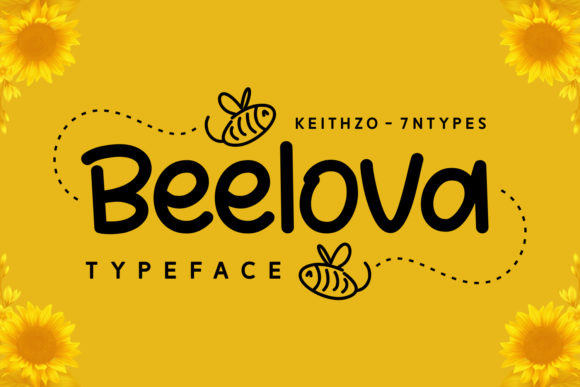 Beelova Handwritten Font for Crafters & Sellers