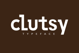 Clutsy Font: A Playful, Chunky Display Typeface for Small Business Branding