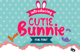 Cutie Bunnie: A Cute Display Font for Joyful Editorial Moments