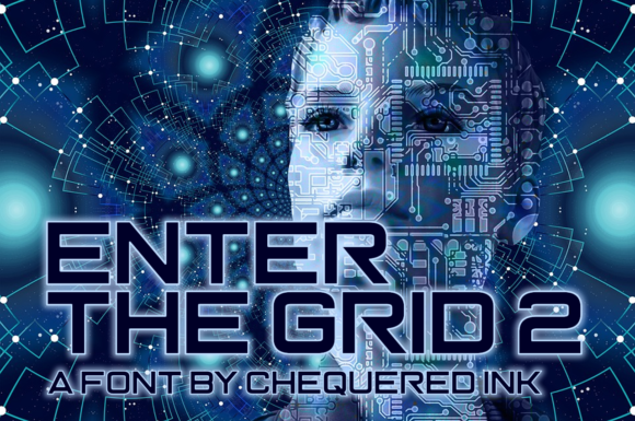 Enter the Grid 2 Display Font for Polished Brand Identity