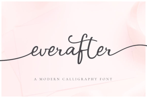Ever After Script Handwritten Font for Elegant Branding
