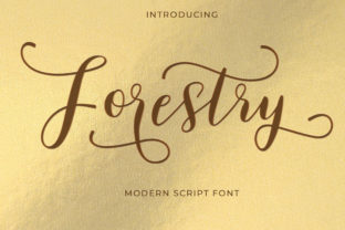 Forestry Script Font for Elegant Digital Branding