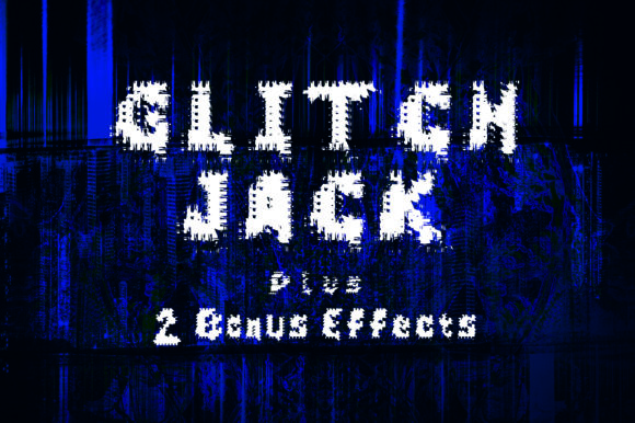 Glitch Jack Family: A Digital Display Font for Sci-Fi Branding