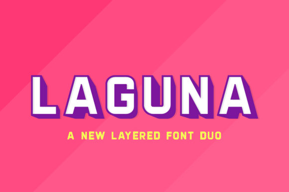 Laguna Duo: A Standout Sans Serif Font Duo for Makers