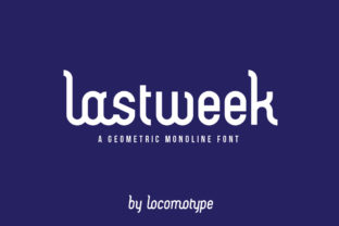 Lastweek Display Font for Modern Digital Branding