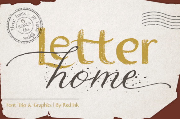 Letter Home: A Sweet and Charming Script Handwritten Font