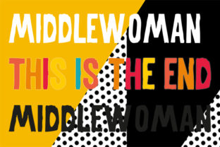 MiddleWoman Font for Bold, Handcrafted Branding