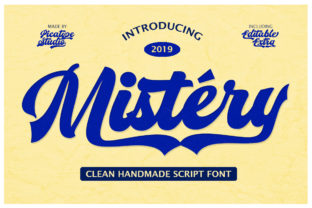 Mistery: A Bold Handwritten Font with Authentic Charm
