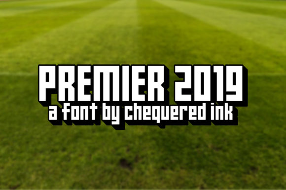 Premier 2019 Display Font for Editorial Elegance