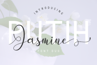 Putih Jasmine Duo: Elegant Script + Bold Sans Serif Font