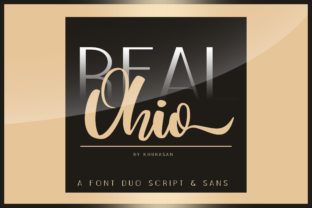Real Ohio Duo: A Script Handwritten Font Pair for Thoughtful Editorial Design