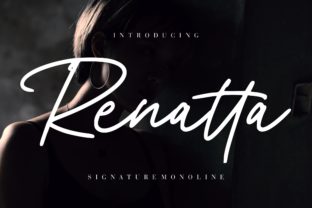 Renatta Script Handwritten Font for Authentic Branding