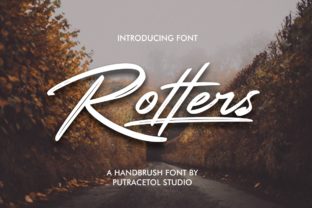 Rotters Script Handwritten Font for Authentic Brand Visuals