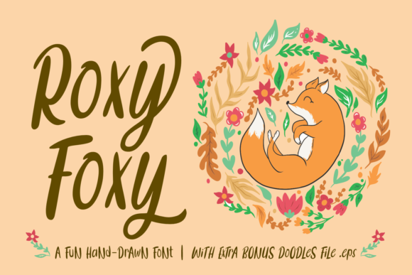 Roxy Foxy Handwritten Font for Elegant Digital Branding