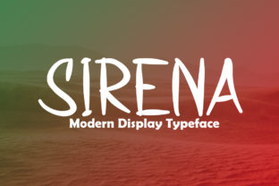 Sirena Handwritten Font for Brand Identity and Display Design