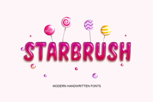 Starbrush: A Modern Handwritten Font for Bold Brand Moments