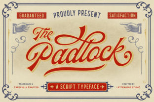 The Padlock: A Nostalgic Script Handwritten Font Worth Downloading