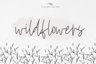 Wildflowers Script Font for Polished Branding