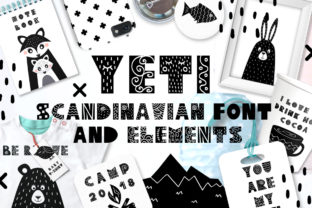 Yeti Font for Scandinavian-Inspired Branding